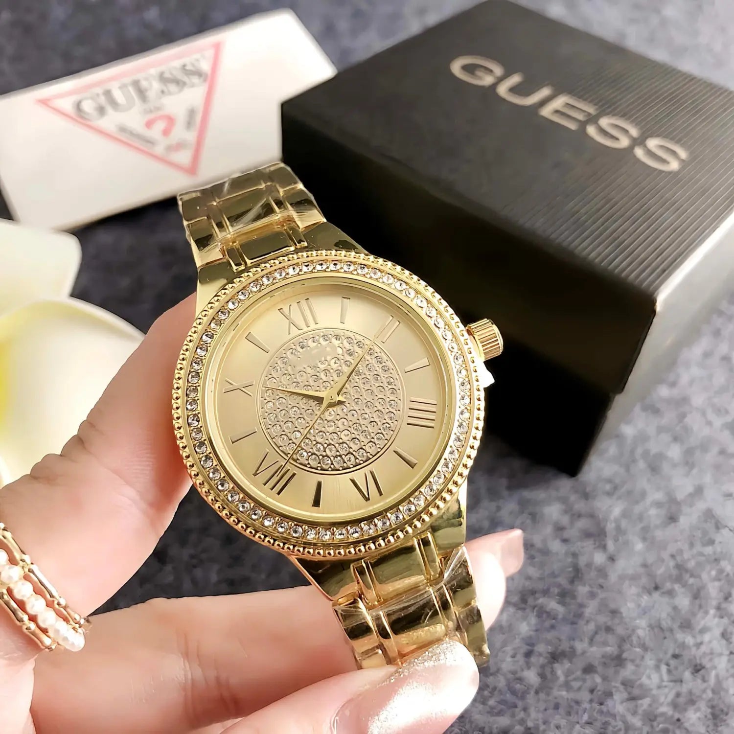 Sleek Sophisticated Watch With A Large Dial A Niche Art Piece For Women