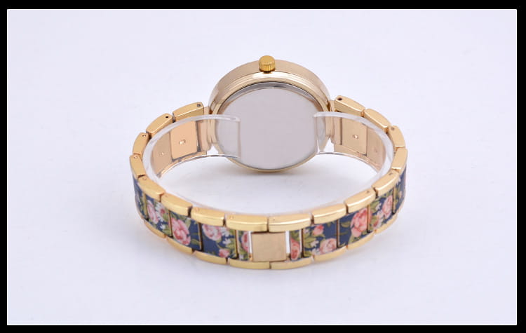 Fashion Printing Steel Watch Women