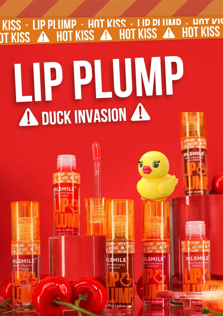 Duck Lip Gloss Mirror Lip Lacquer Pearlescent Liquid Lipstick