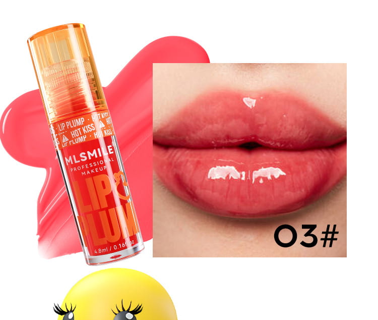 Duck Lip Gloss Mirror Lip Lacquer Pearlescent Liquid Lipstick