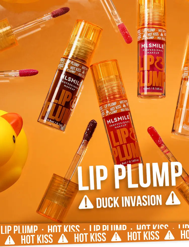 Duck Lip Gloss Mirror Lip Lacquer Pearlescent Liquid Lipstick