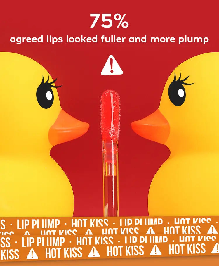 Duck Lip Gloss Mirror Lip Lacquer Pearlescent Liquid Lipstick