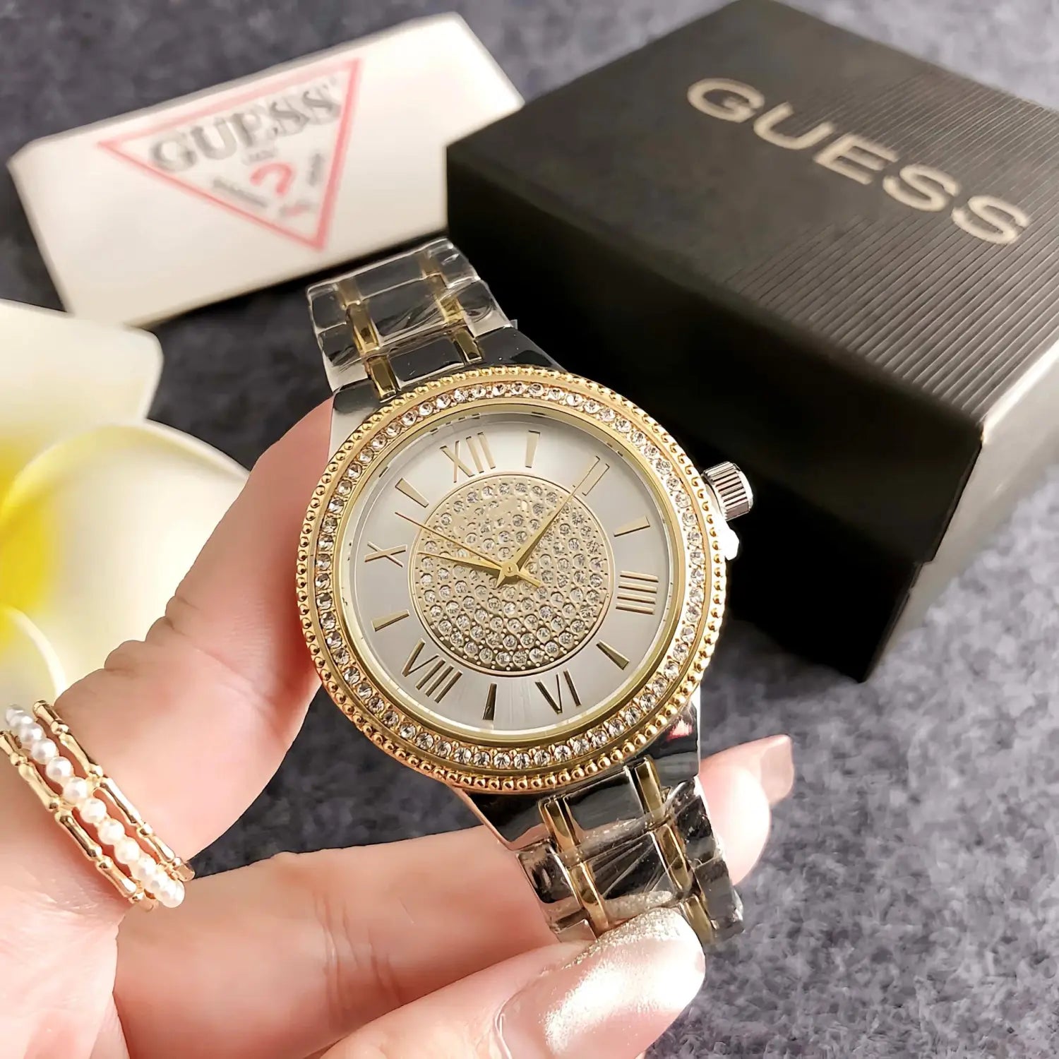 Sleek Sophisticated Watch With A Large Dial A Niche Art Piece For Women