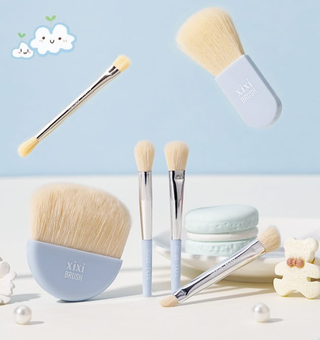Portable Brush Suit Soft Bristle Beauty Tools For Beginners