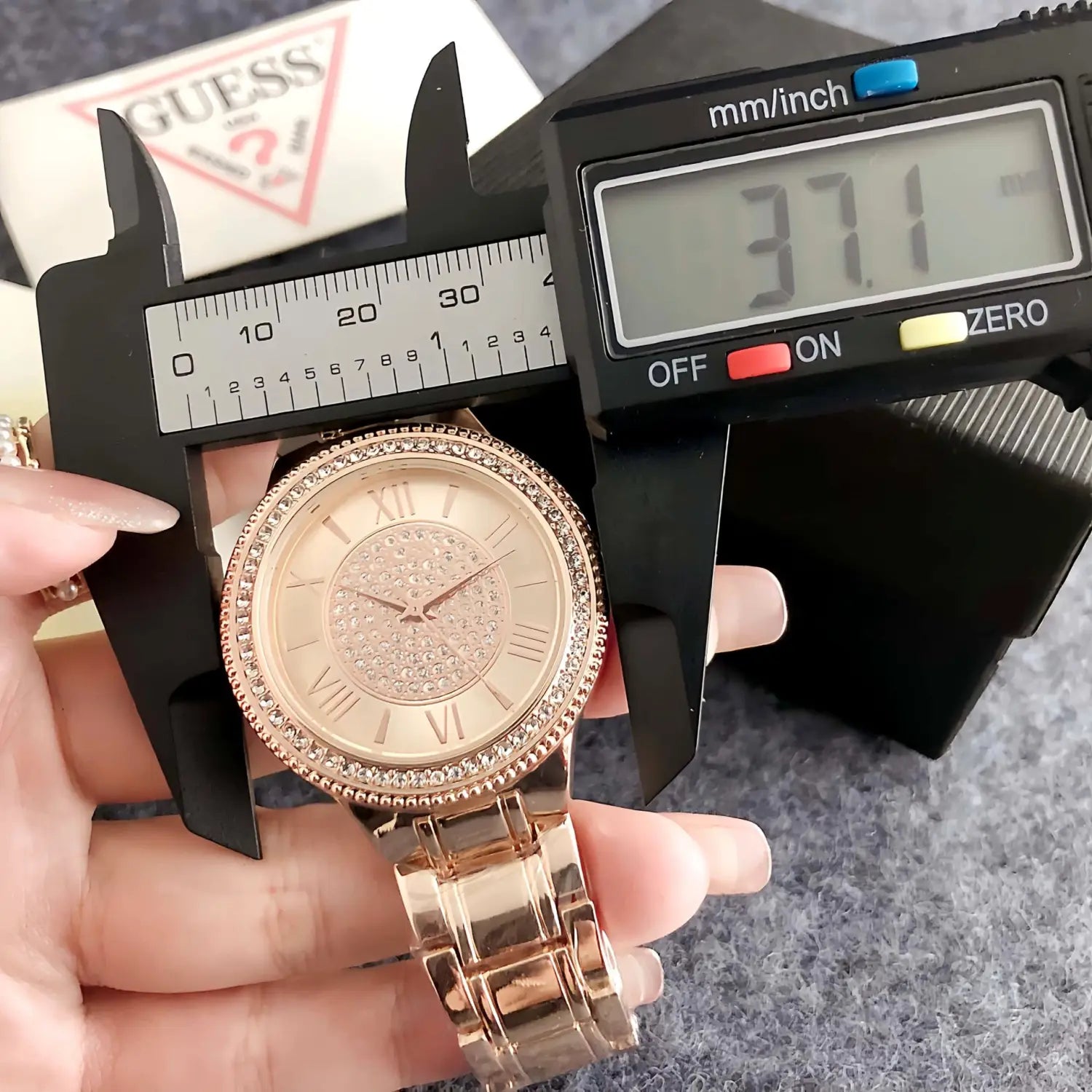 Sleek Sophisticated Watch With A Large Dial A Niche Art Piece For Women