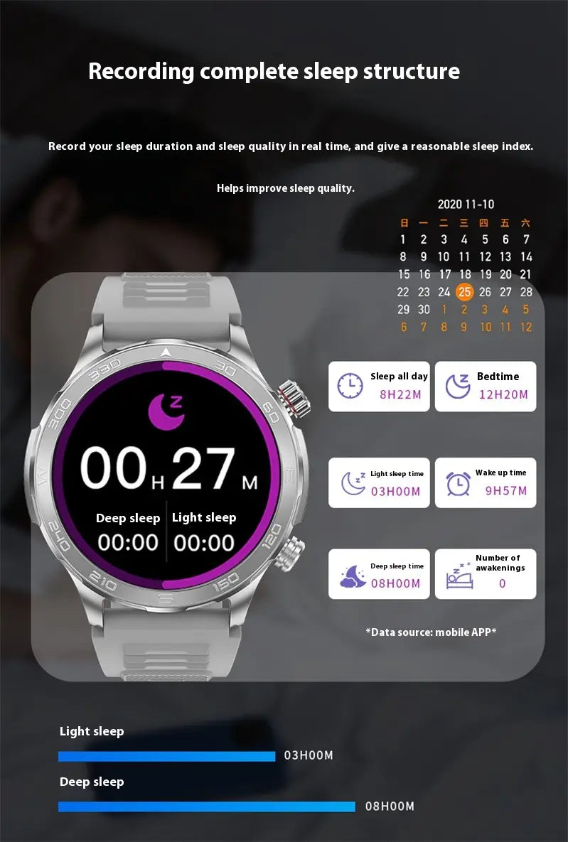 Smart Watch DK67 Bluetooth Calling Sports Running Business Watch