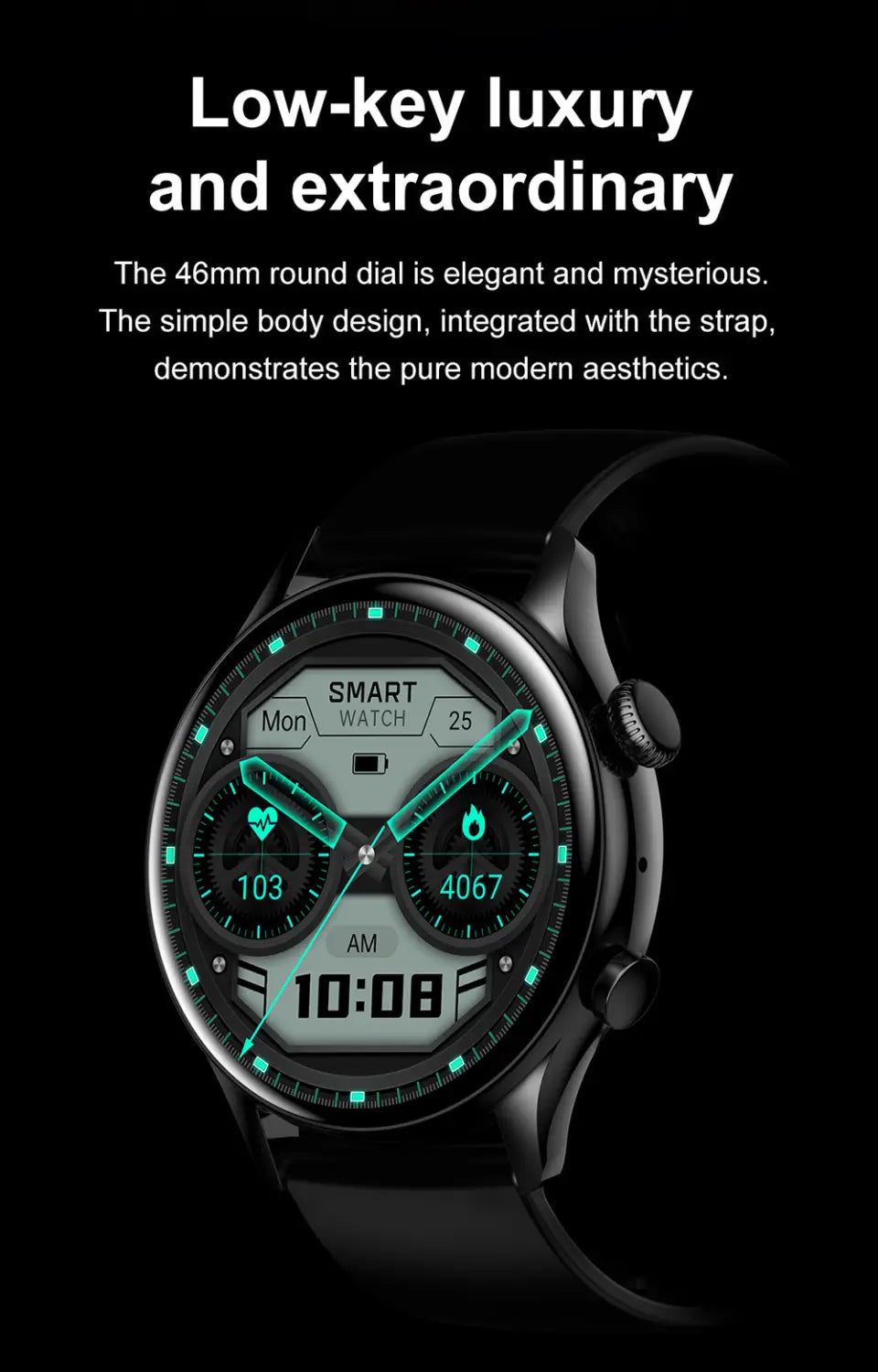 Voice Call Full Screen Smart Watch
