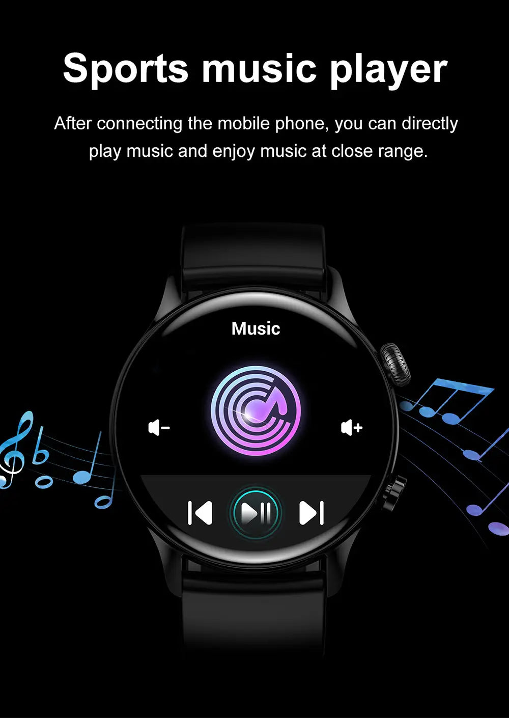 Voice Call Full Screen Smart Watch