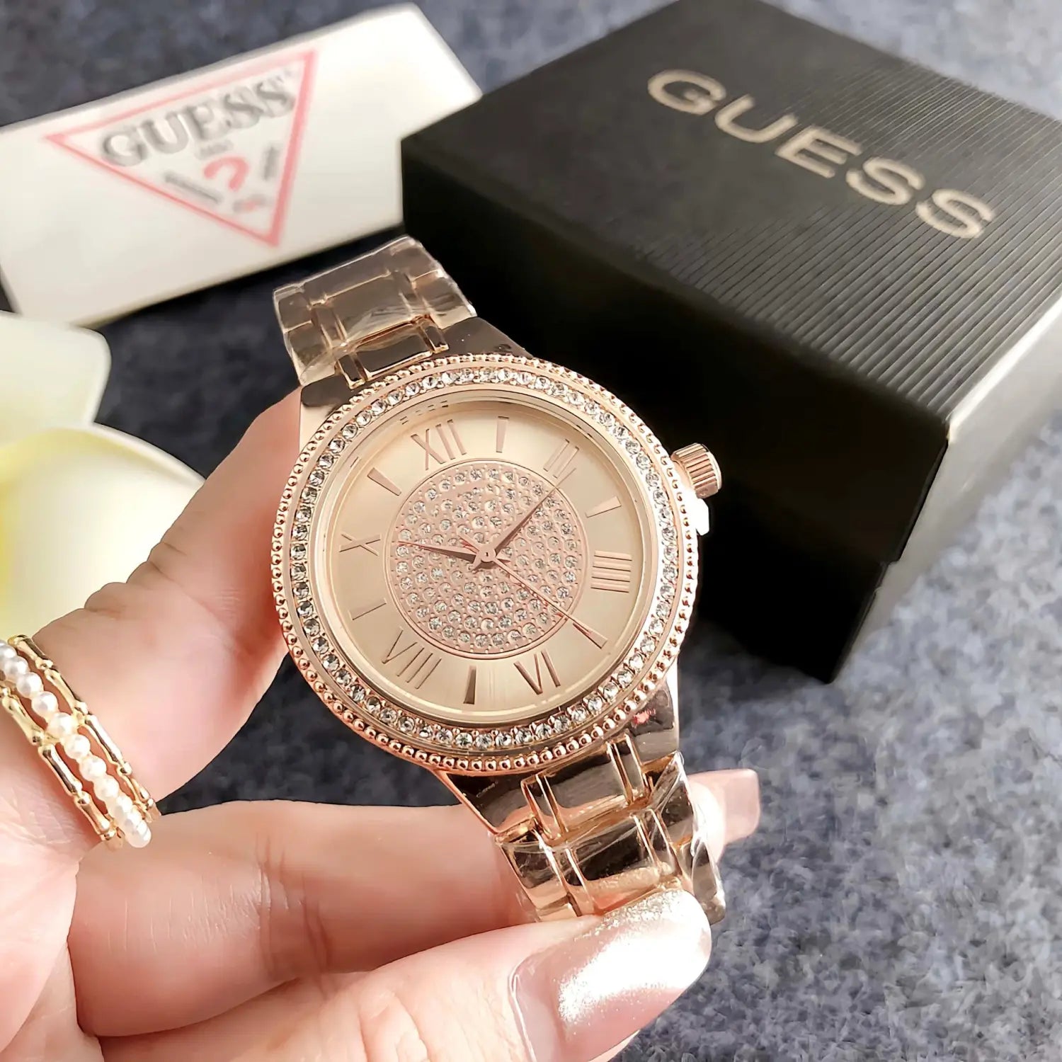 Sleek Sophisticated Watch With A Large Dial A Niche Art Piece For Women