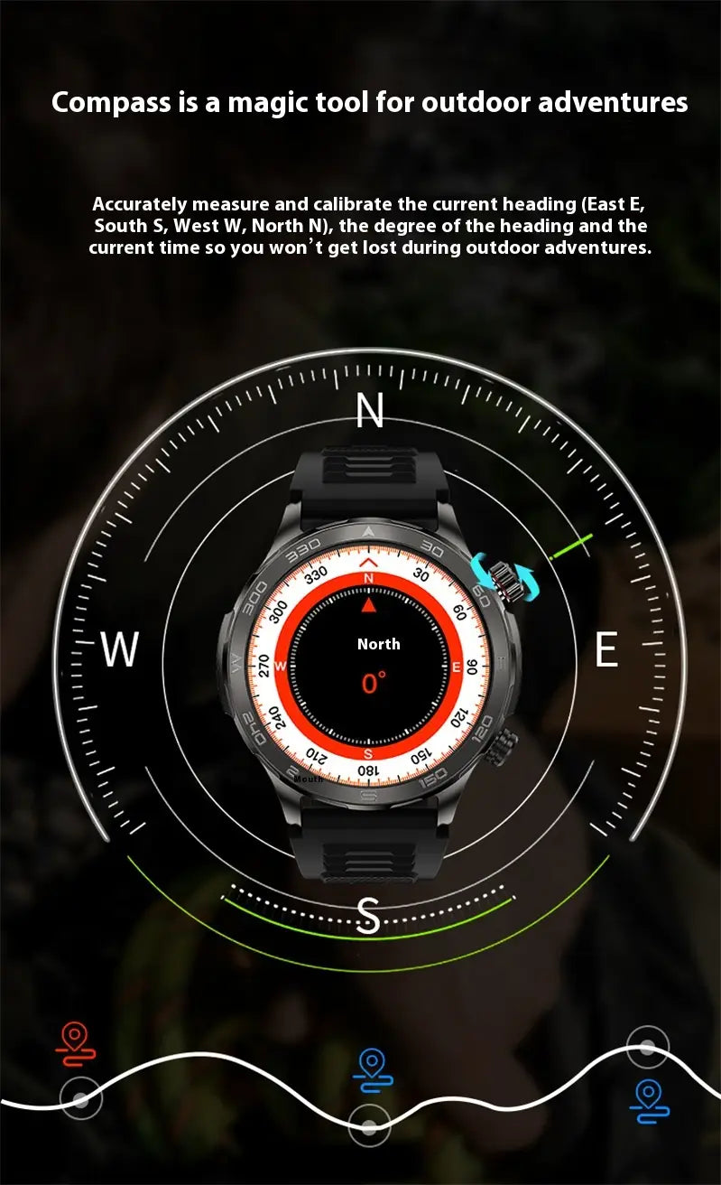 Smart Watch DK67 Bluetooth Calling Sports Running Business Watch