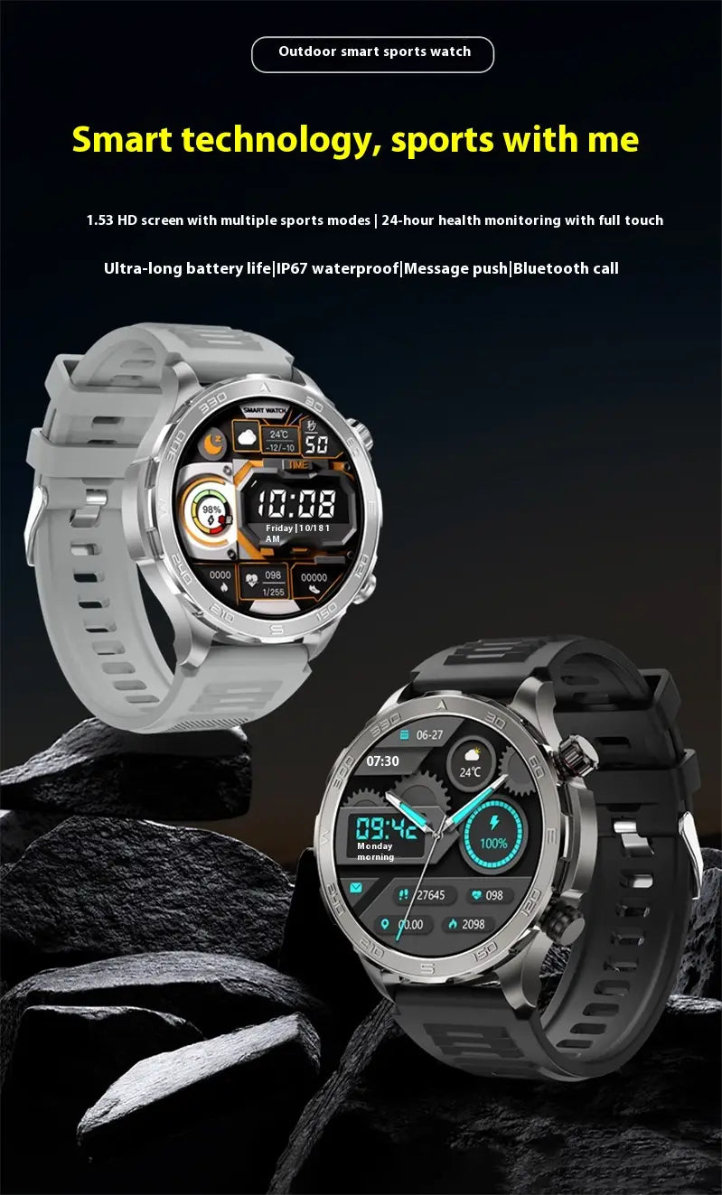 Smart Watch DK67 Bluetooth Calling Sports Running Business Watch