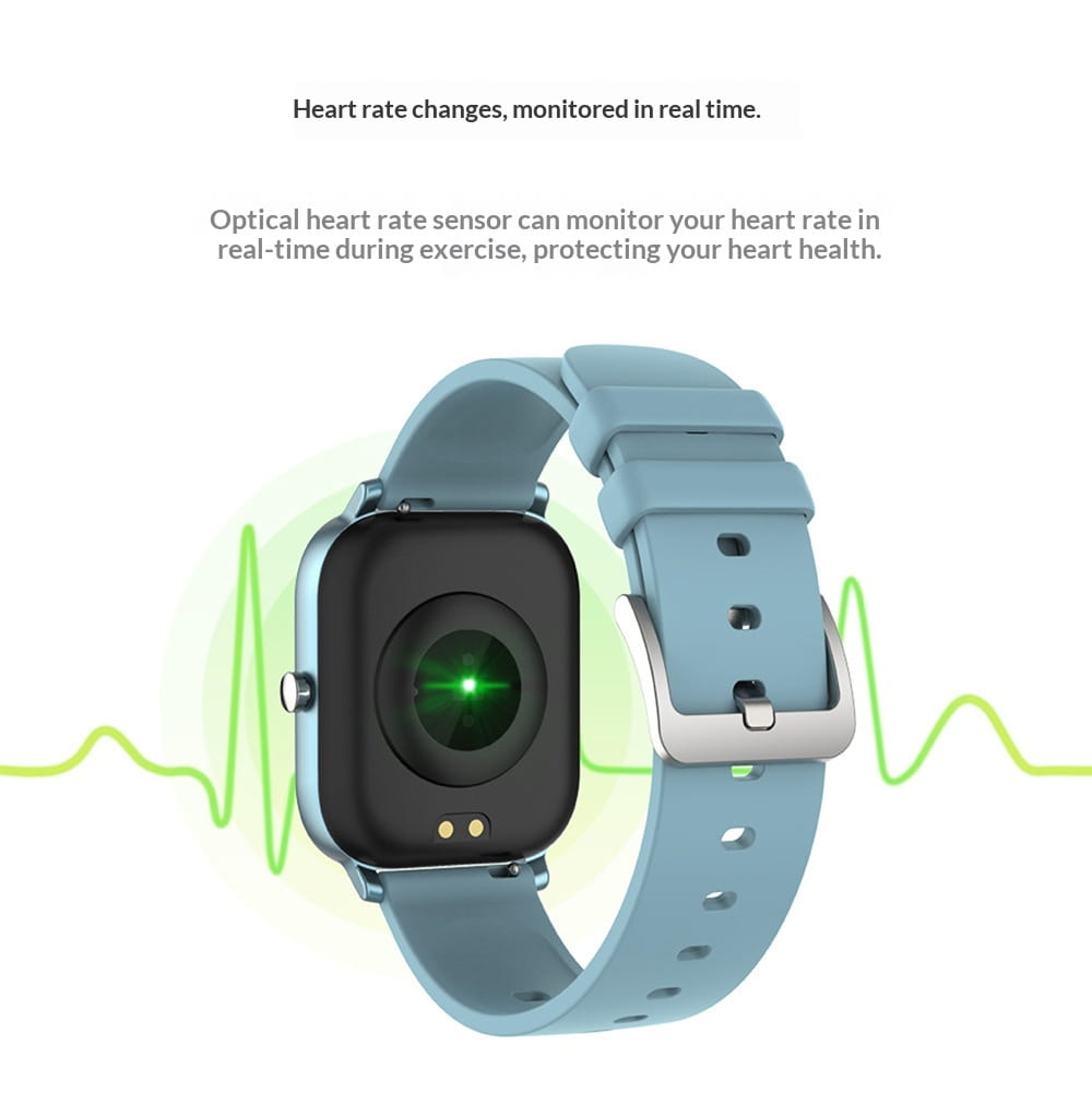 All-touch Smartwatch Bracelet With Heart Rate And Blood Pressure Monitoring