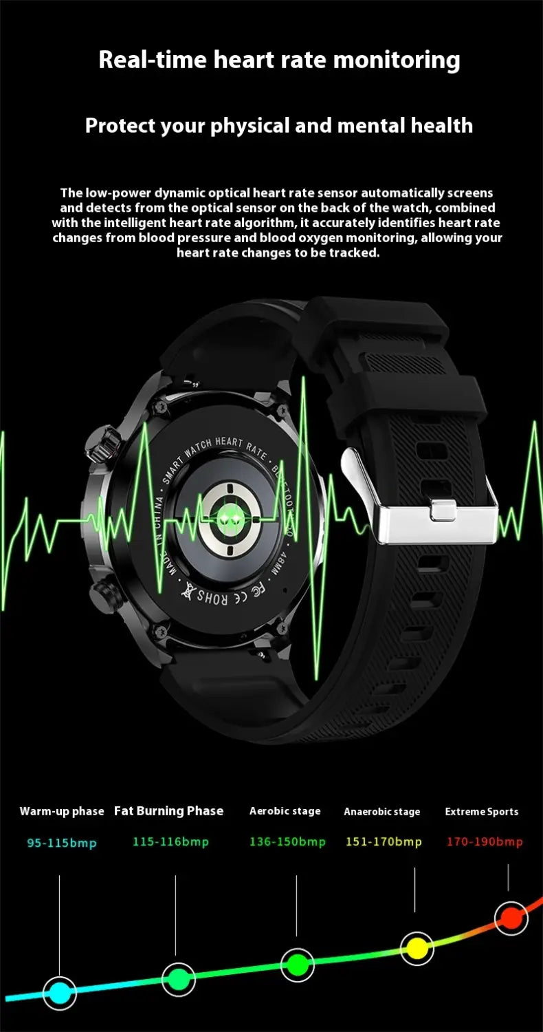Smart Watch DK67 Bluetooth Calling Sports Running Business Watch