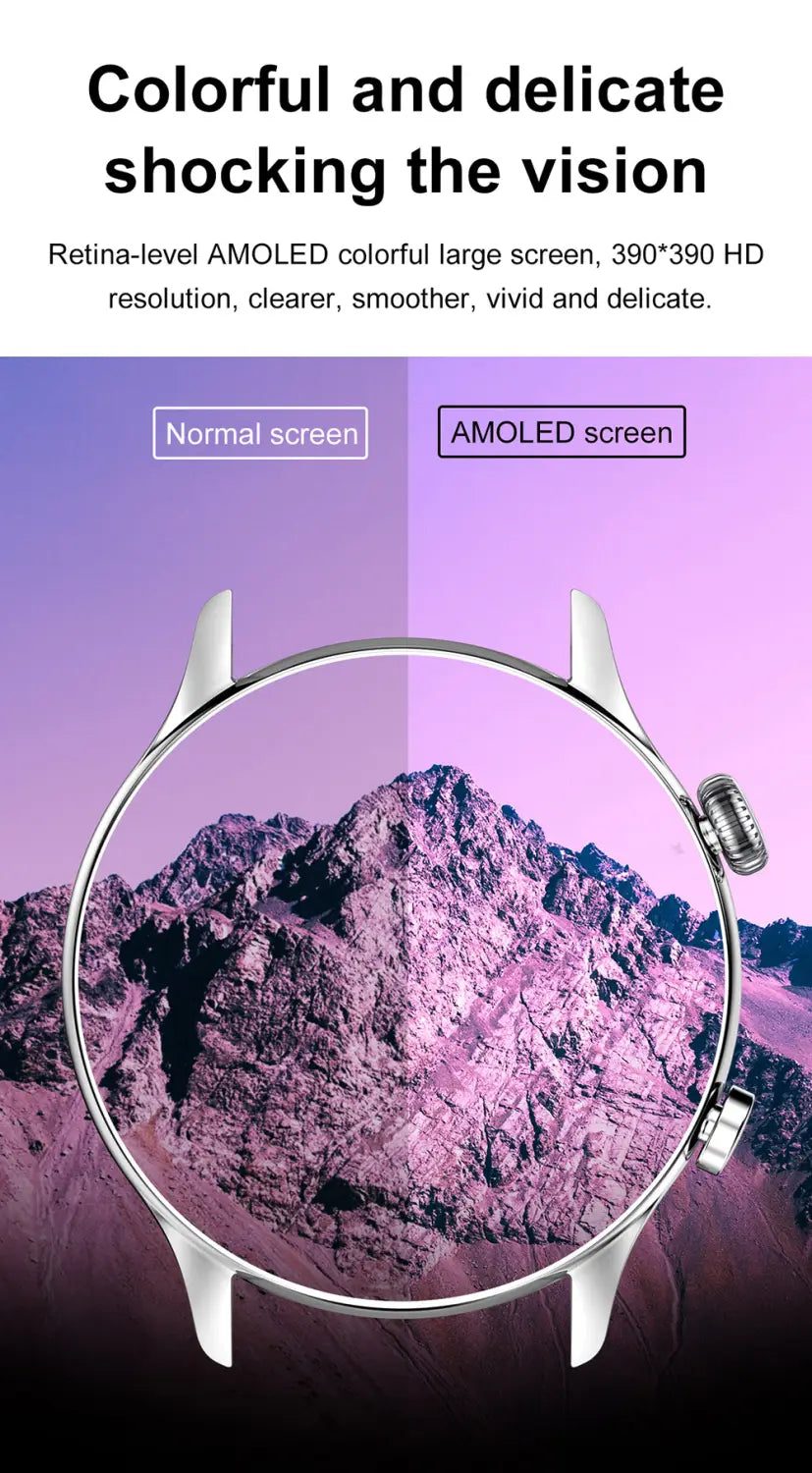 Voice Call Full Screen Smart Watch