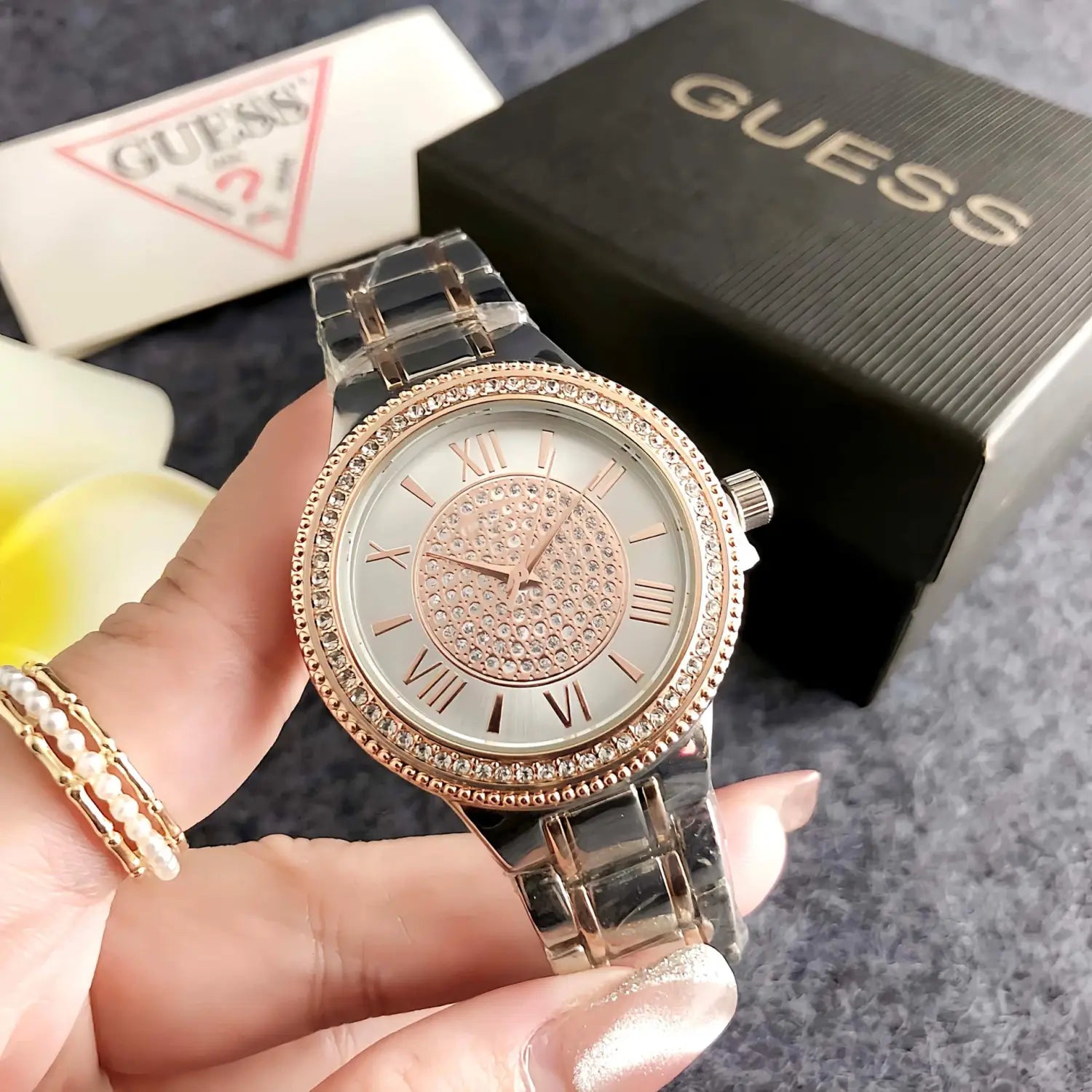 Sleek Sophisticated Watch With A Large Dial A Niche Art Piece For Women