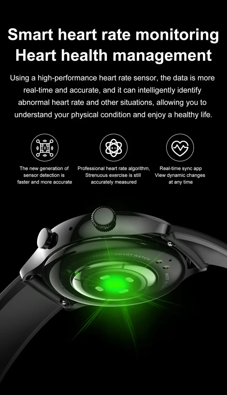 Voice Call Full Screen Smart Watch