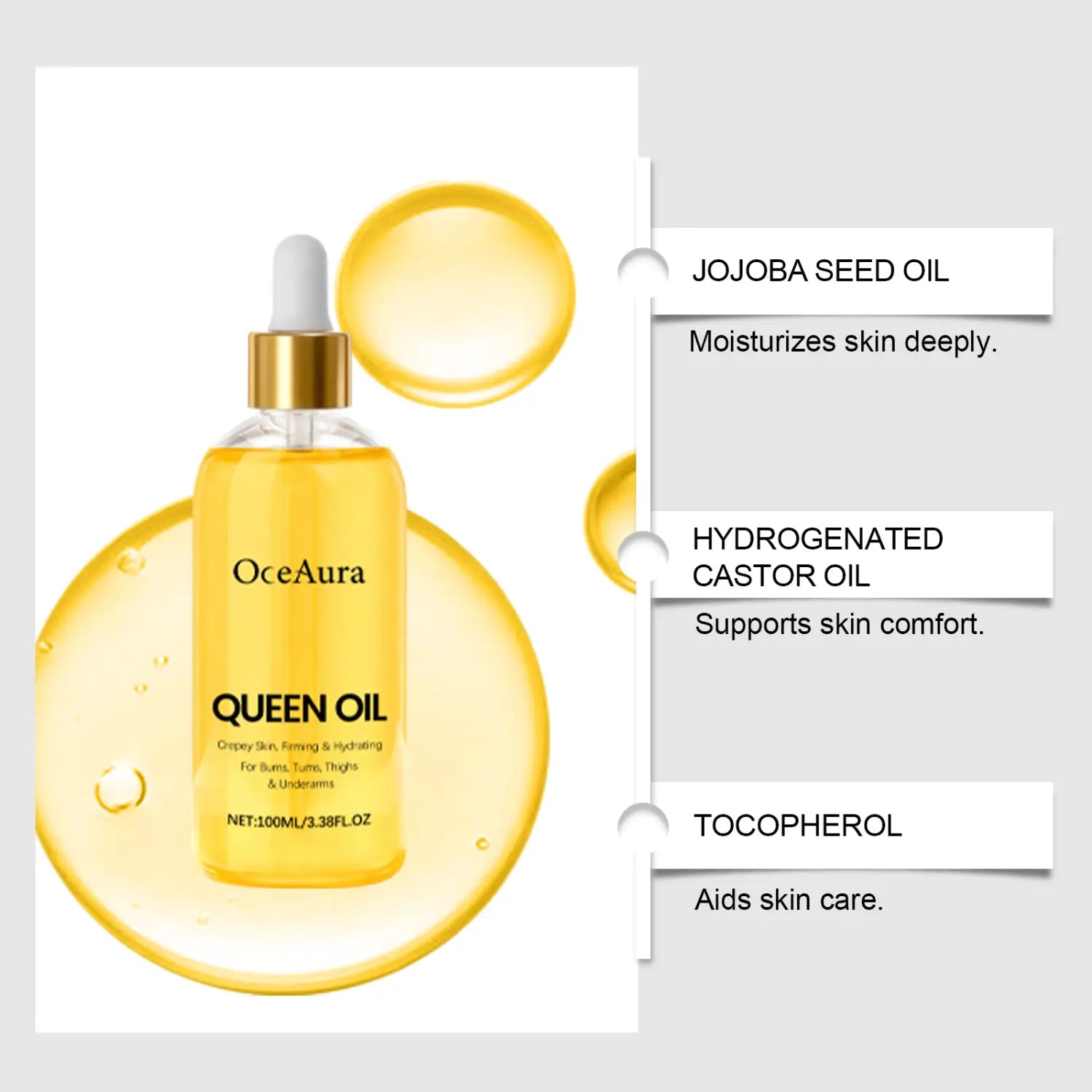 Firming And Moisturizing Skincare Oil