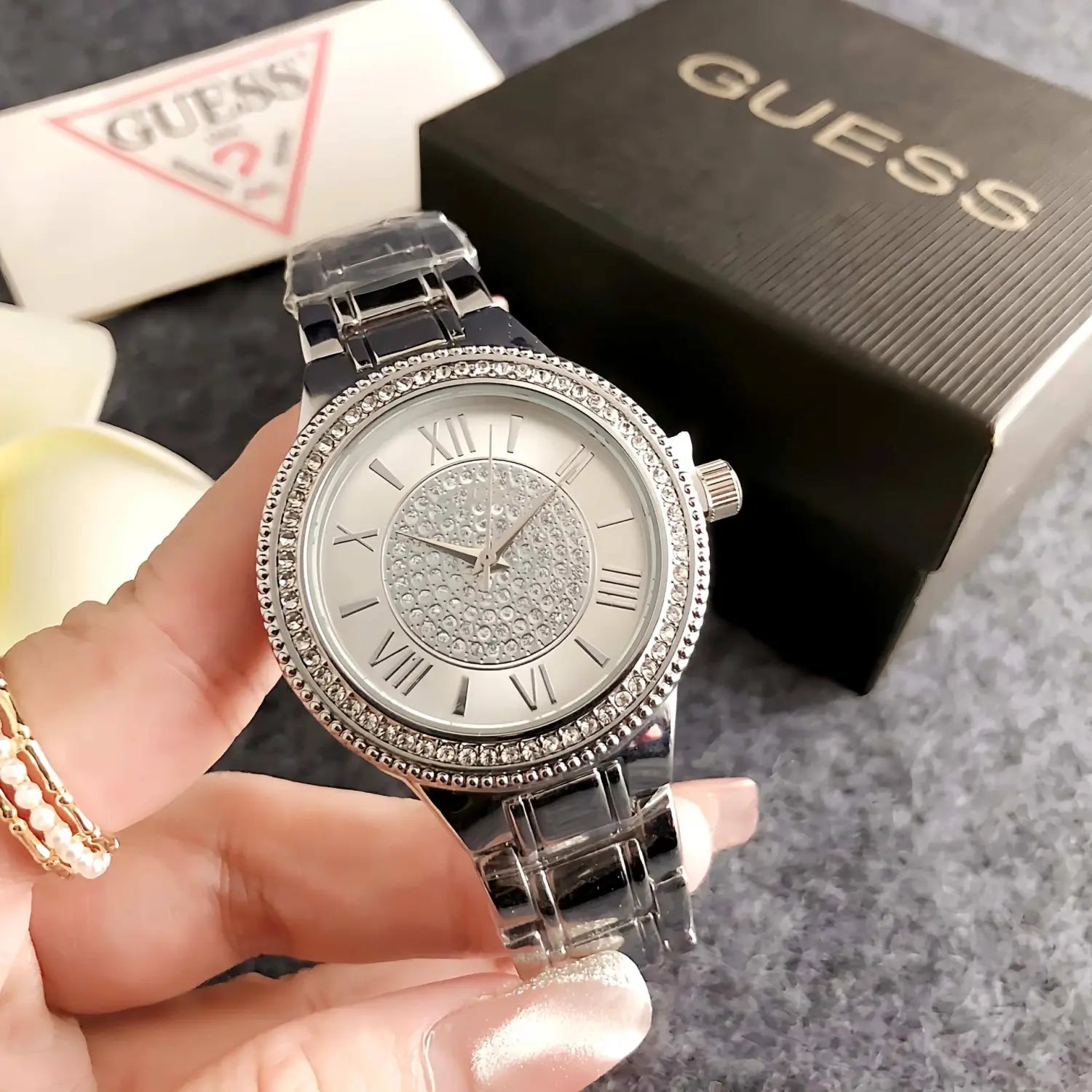 Sleek Sophisticated Watch With A Large Dial A Niche Art Piece For Women