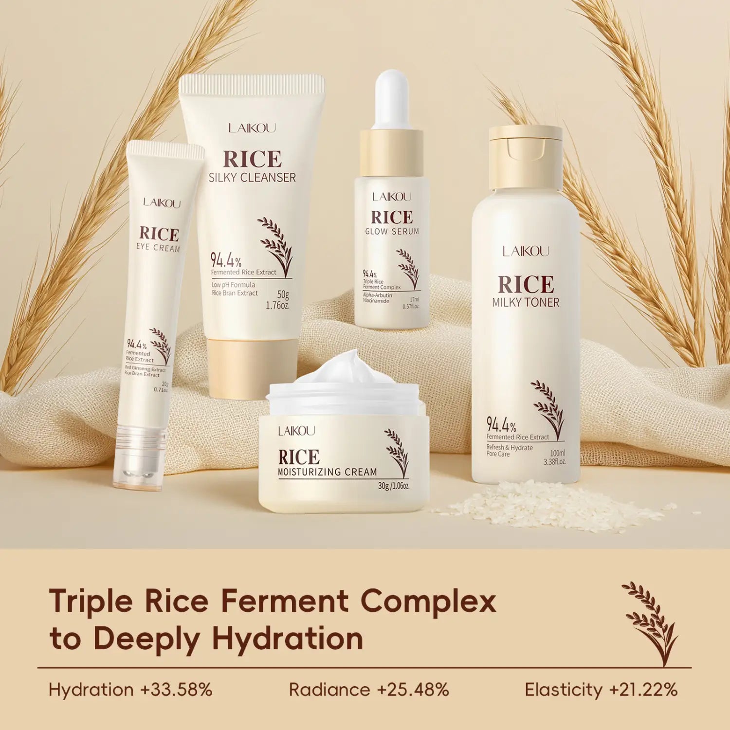Moisturizing Cream With Plant Extracts For Facial Skincare Skincare Set