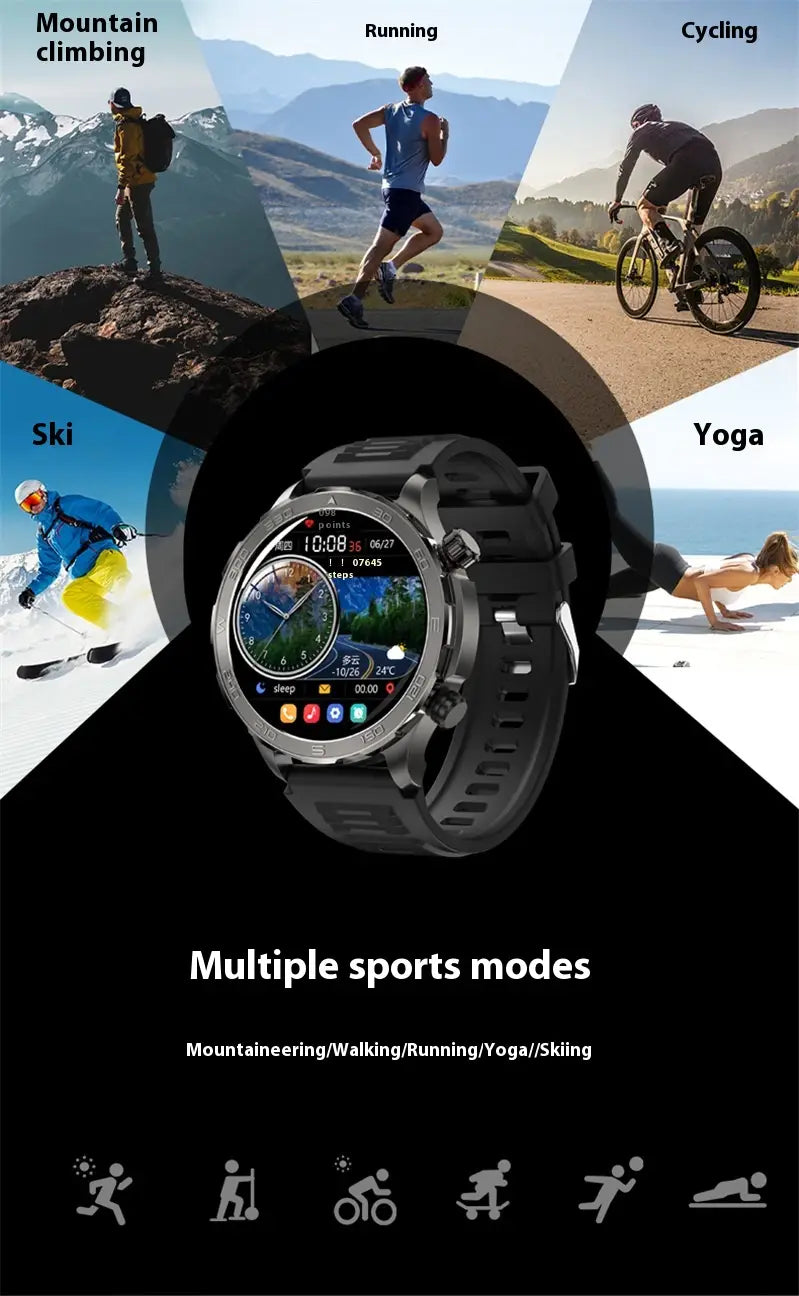 Smart Watch DK67 Bluetooth Calling Sports Running Business Watch