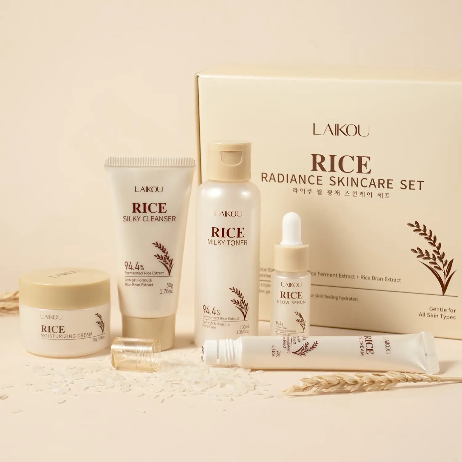 Moisturizing Cream With Plant Extracts For Facial Skincare Skincare Set