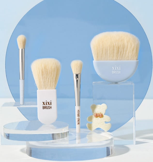Portable Brush Suit Soft Bristle Beauty Tools For Beginners